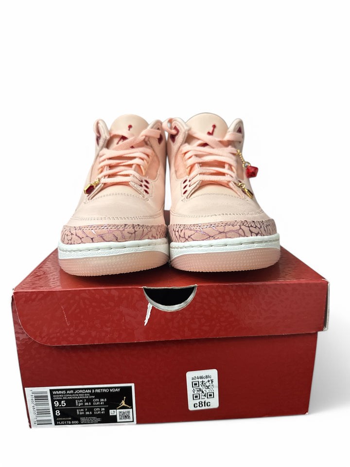 Jordan 3 Retro Valentine's Day Treat Yourself (2025) (Women's) Used