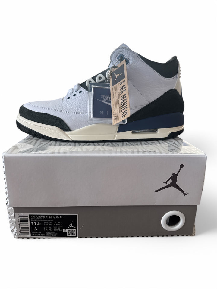 Jordan 3 Retro OG SP A Ma Maniére Diffused Blue